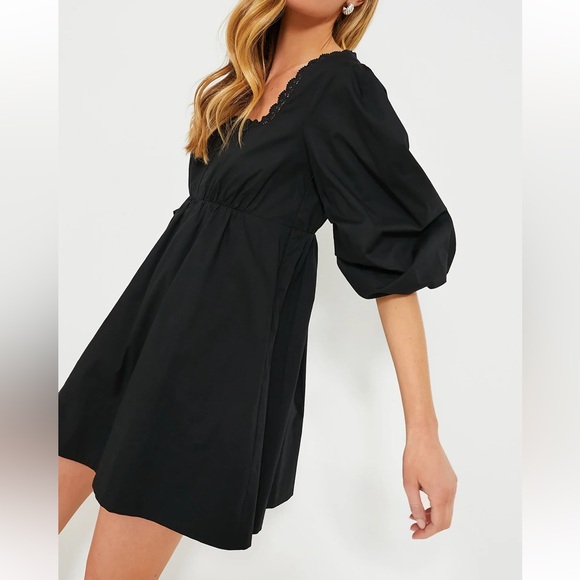 POMANDER PLACE Black Jenny Dress NEW - Picture 2 of 11